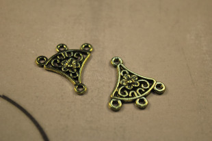 Коннектор 2х1.9 см 10 шт под античную бронзу