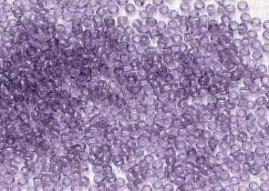 Бисер Япония круглый 11/0 10г 0019 сахарная слива, прозрачный
