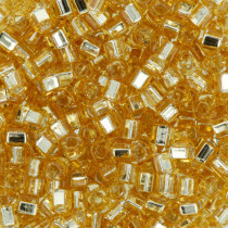 Бисер Япония "TOHO" CUBE 1.5 мм 5 г №0022 св.золотистый