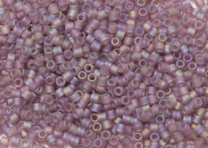Бисер Япония MIYUKI Delica цилиндр 10/0 5 г DBM-0857 прозрачная сирень радужный матовый